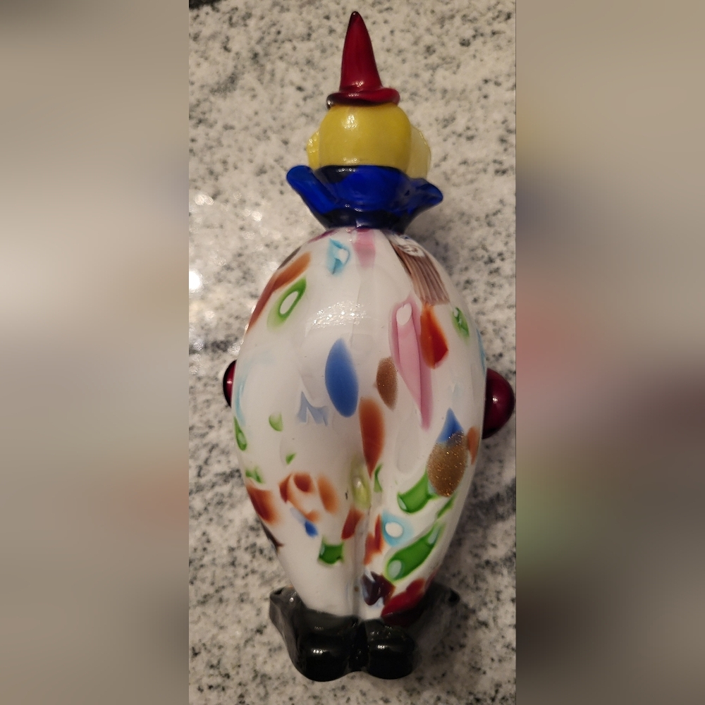 Murano Glass Clown - Picture 5 of 5